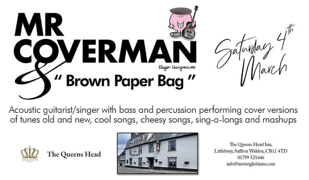 LauriePHC's tweet photo. Whilst @Brookebondbass concentrates on another project 🤱🏻❤️#mrcoverman and I will be playing @LittleburyQueen on Sat 4th March 🎙️ 🥁 🎶 https://t.co/f1saXnsDFO