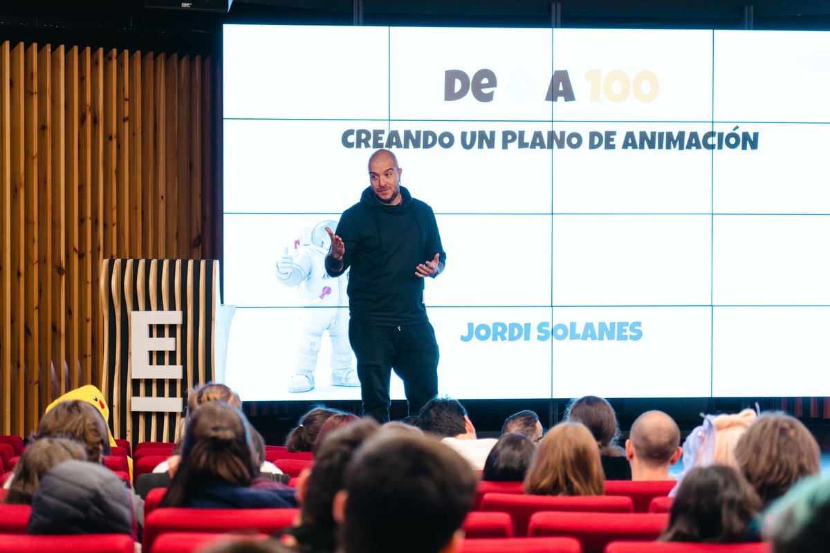 Cómo se crea un plano de animación desde 0? Jordi Solanes @jor_solanes ,  Lead Animator en @ForticheProd , nos visitó para compartir con nuestros  alumnos del Área de Videojuegos su experiencia profesional
