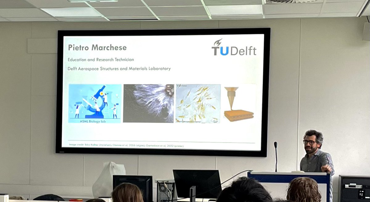 Shaping Matter Lab @TUDelft (@shaping_matter) on Twitter photo Pietro rocking it at <a href="/_Westerdijk_/">Westerdijk Institute</a> thanks a lot to Ronald de Vries for hosting us! #fungi #additivemanufacturing Pietro rocking it at <a href="/_Westerdijk_/">Westerdijk Institute</a> thanks a lot to Ronald de Vries for hosting us! #fungi #additivemanufacturing