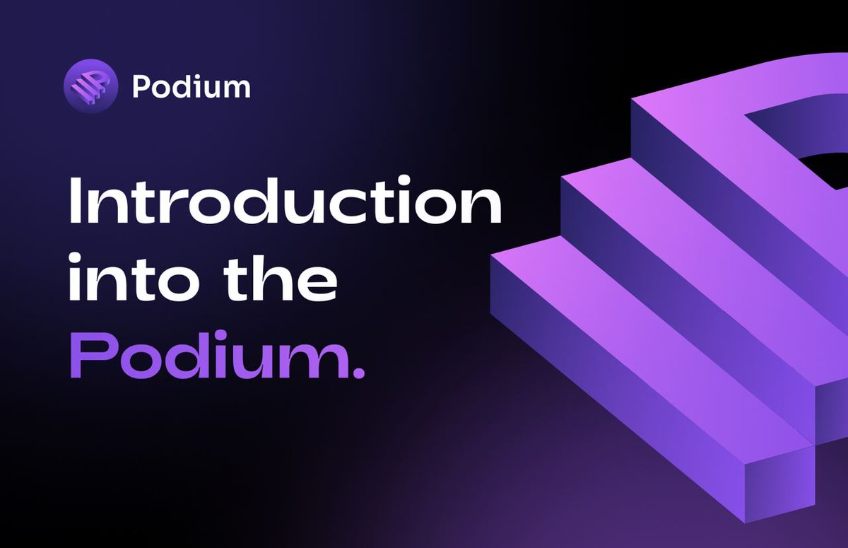 PodiumCommunity's tweet photo. Take a glimpse into the practical applications of the $POD token and the overall objectives of Podium's decentralized application. Read on briefly to visualize what we have planned #PODIUM #POD 

👉 https://t.co/uoIi4UNzEc https://t.co/uDrZrzVnIU