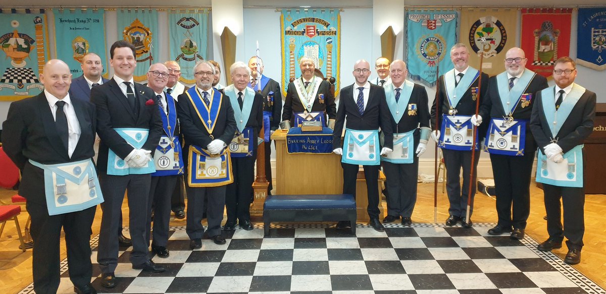 We are so pleased that our Brother Mike has been raised to the sublime degree of a MM.

As our lodge is extremely busy this year we called upon friends over at Barking Abbey Lodge 4542 to hold the ceremony, and boy did they do us proud! <a href="/EssexFreemasons/">Essex Freemasons</a> #freemasons