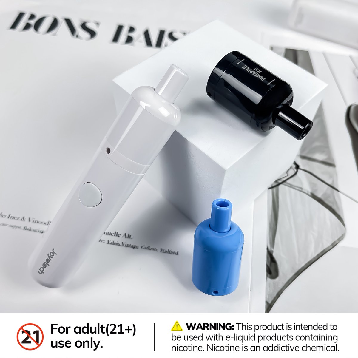 JoyetechClub's tweet photo. Changeable flavors of EGO 510 Disposable's pods can cater to your current preference at any time.😻😋
·
WARNING: This device contains nicotine, nicotine is an addictive chemical.For adult(21+) use only.
·
#joyetech #ego510disposable #vape #changeablepod #510threadconnection https://t.co/ZwzhN4tMRA
