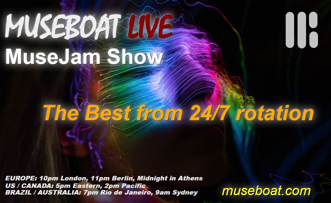 Musejam Top 40 at museboat.com NEW CHART NOMINATIONS @luxthereal1 @pressuresweden @RenegadeAngel14 @thecounteracts @WayneFamousBlue Join us in the chatroom at 10pm London~5pm New York~2pm Las Vegas~7pm Rio de Janeiro~9am Sydney to support the most popular songs! #music