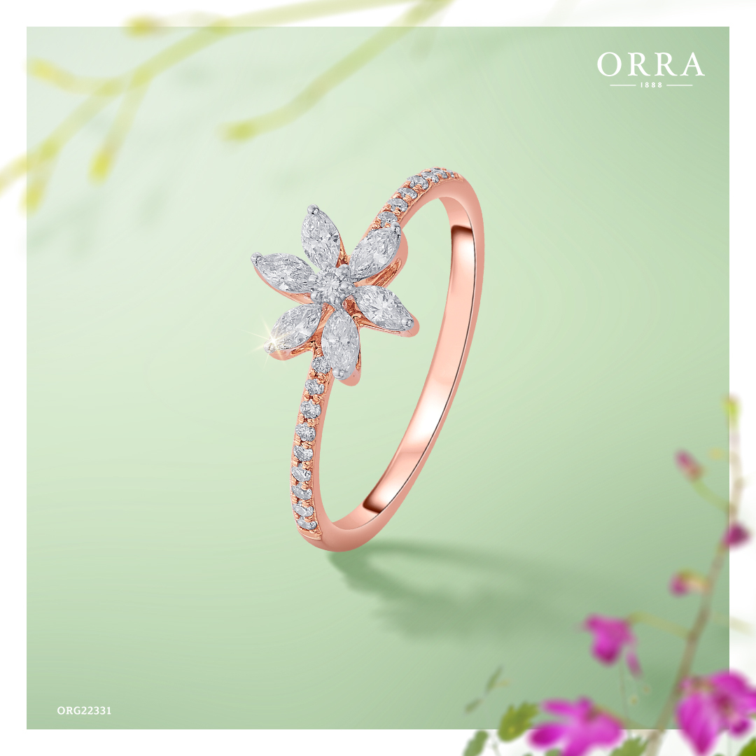 ORRAJewellery's tweet photo. When the dawn of this new season spreads its hues of love, adorn the refinement of ORRA

#ORRAJewellery #FineJewellery #ADiamondDestination #DiamondRing #Spring https://t.co/HkajDOJYqo