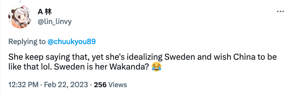 I must have missed the part where I said China is "super totalitarian hellhole where you need to praise