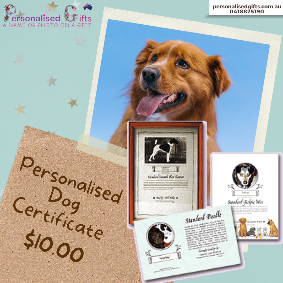 PersonalisedGi6's tweet photo. A must for all pet lovers. A beautiful certificate describing your pet’s breed, its name, its color, its characteristics, and an affectionate message from you.

Visit us at: https://t.co/YblmnCo16Y https://t.co/hDkpNCLJuF