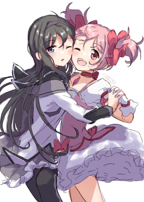 まどほむ落書き 