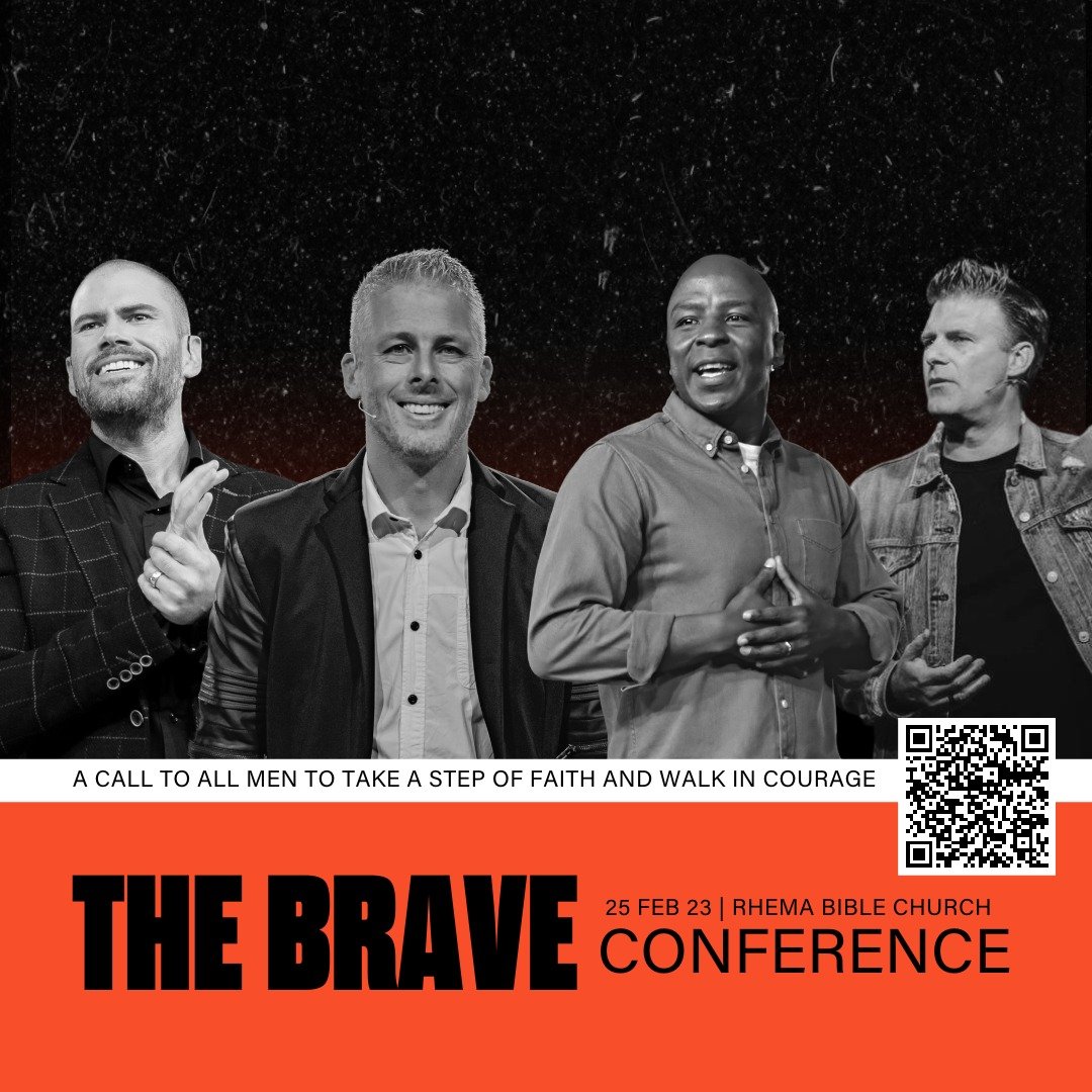 ttnradio's tweet photo. 🚨Church Alert🚨We're excited for our Braven Men's conference coming up at @RhemaSA with @KabeloMabalane Be brave. Be bold. 

Register for the Brave Conference happening on 25 February by going to this link: https://t.co/hAPd91Whfd .

#thebrave #rhema #mensconference #ttnradio https://t.co/XdIYpyUERP
