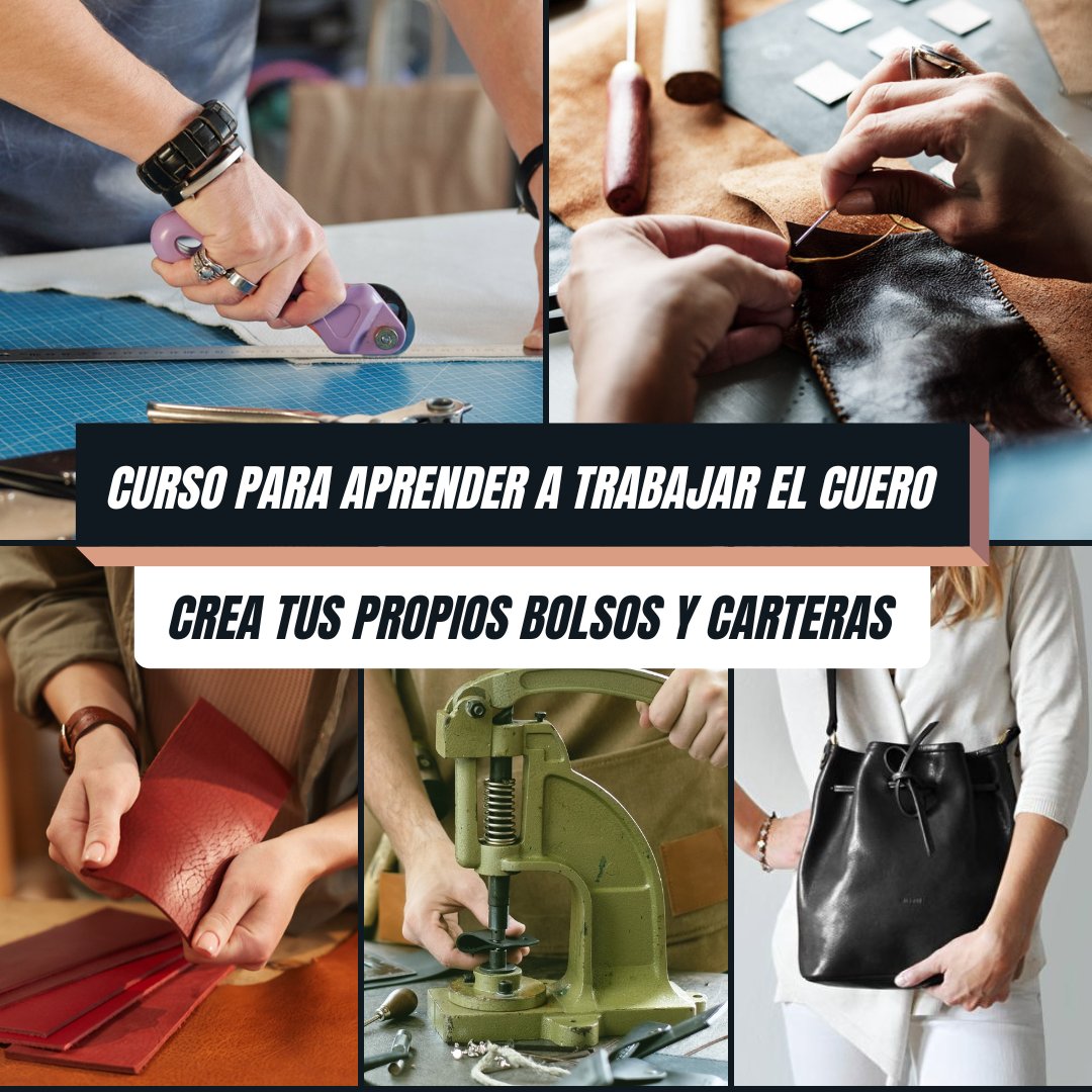 TantenModa's tweet photo. Comienza un nuevo Hobby o Emprendimiento haciendo Bolsos y Carteras de Cuero Profesionales con tus propias manos 😮

https://t.co/22LcCGyRgA 

#BolsosYCarterasEnCuero #CarterasDeMujer #BolsosDeMano
#Marroquineria #MarrroquineriaArtesanal #Tanten #TantenModa https://t.co/WYn145eg5Z