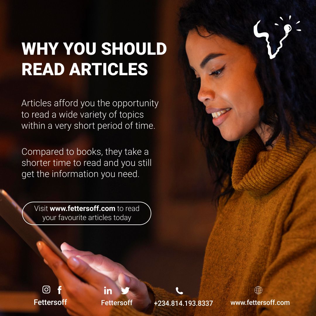 fettersoff's tweet photo. Articles are a great way of staying informed about various topics without having to spend hours reading and researching. Fettersoff helps you stay informed with up-to-date articles on various topics.

Do visit- https://t.co/ccRxTqHZbT to stay informed.#fettersoff #articles #read https://t.co/kW757tyDBs