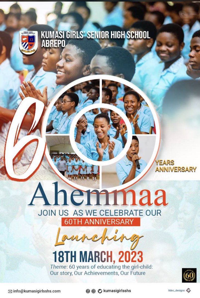 _Kugiss_'s tweet photo. Celebrating 60 years of educating the girl child; Our story, Our achievements, our future 🎉💙 https://t.co/51kFpptLLf
