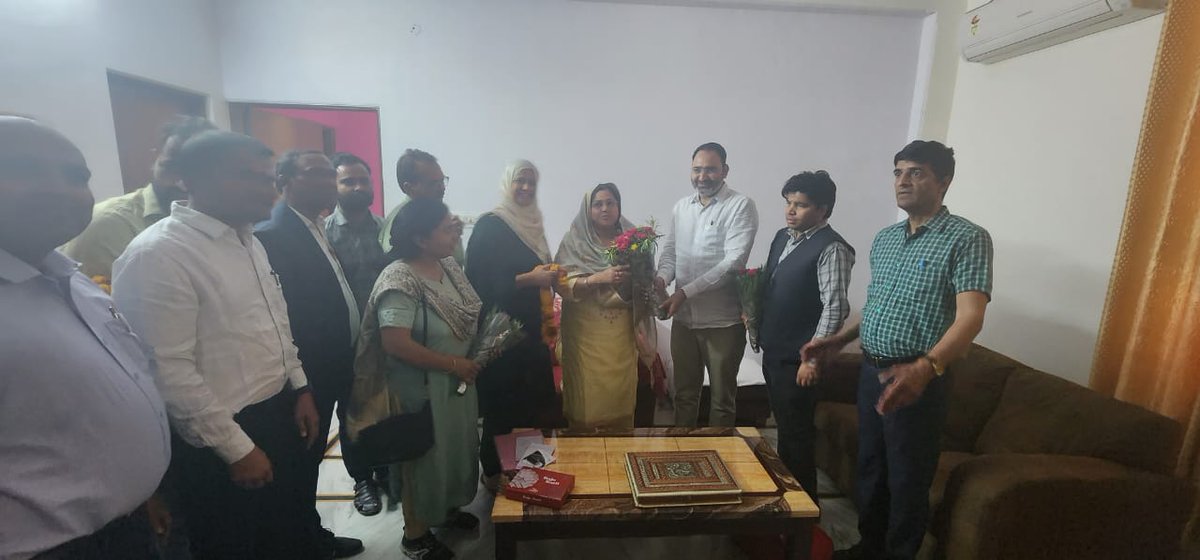 DrAshokJat's tweet photo. उप प्राचार्य की ऐतिहासिक डीपीसी के लिए शिक्षा राज्यमंत्री @ZahidaKhanINC
जी का धन्यवाद किया गया। 

#VPDPCदसहजार_धन्यवाद_राजसरकार https://t.co/2L2aoKilLk