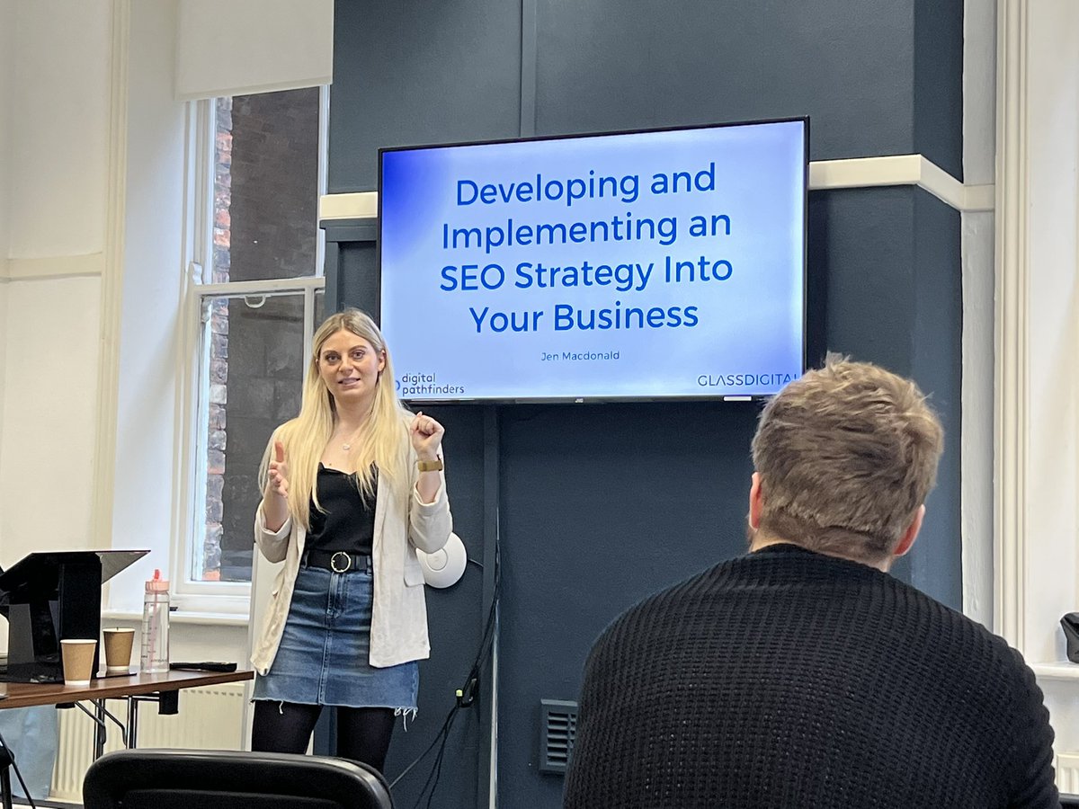 DigiPathfinders's tweet photo. Our event this morning is underway!

Today’s session with @GlassDigitalLTD is focussed around developing an SEO strategy. https://t.co/kFYqmFGdJr