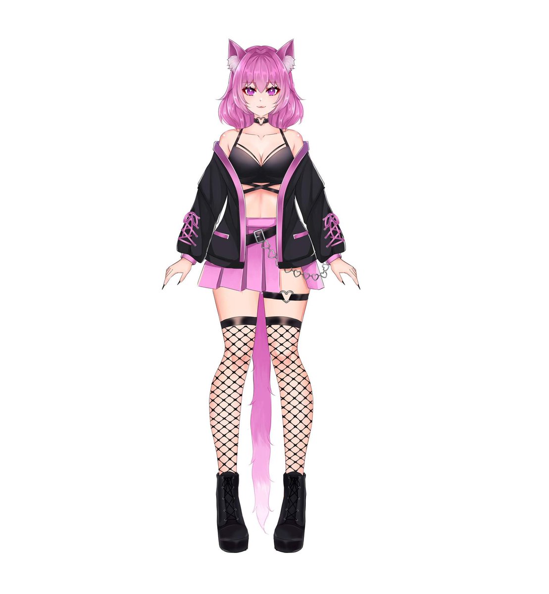 knight_to_Queen's tweet image. Thank you @LexiDraws21  this is my first model I wanted and @NyanNyanners  was my inspiration and you did amazing. Next is my male version so I can switch. But damn she's so cute I want her as my profile so bad it almost made me cry thank you from my ❤️ @LexiDraws21