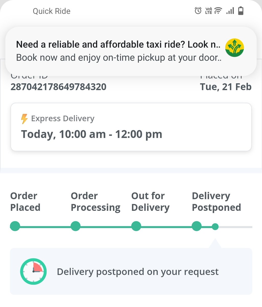 ApoorvaMittal1's tweet photo. @pharmeasyapp : I booked medicines on express delivery, your delivery agent called and requested me to help with address, I did the same and now I am getting message that I have my delivery is postponed on my request!! Customer help flows doesn't exist on app https://t.co/i0tQ1WLrS4