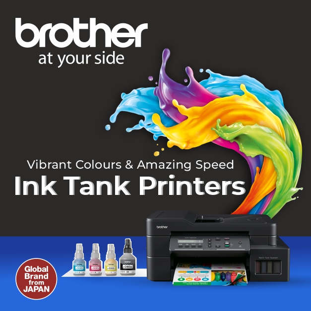 brotherindia's tweet photo. #Brother #InkTankPrinters are a good choice for busy homes that need affordable color printing and ideal for those who print on a regular basis.
#InkTankPrinter #MultifunctionPrinters #ColorPrinters #Print #Scan #Copy
#BrotherPrinter #BrotherIndia https://t.co/pIldjcyQNJ