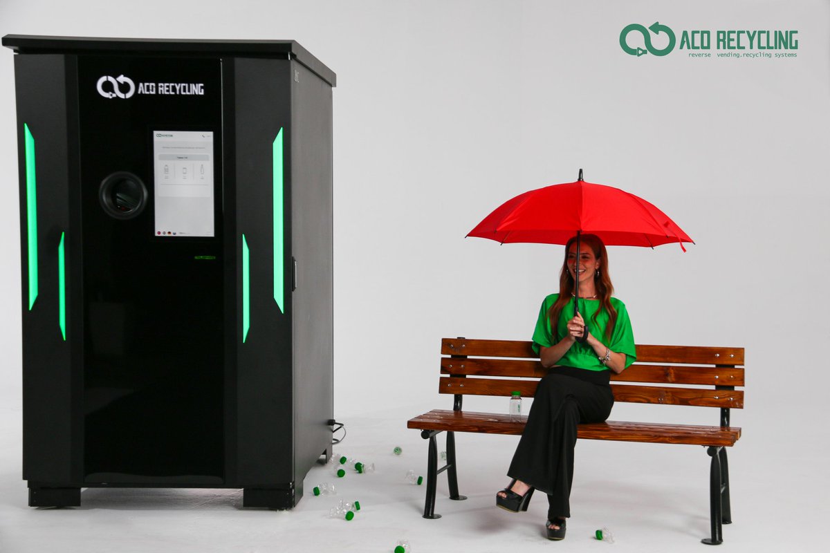 AcoRecycling's tweet image. K-3 Smart Reverse Vending Machines can be used outdoors. It is prepared not only for rain but also plastic rain! ♻️
#ReverseVendingMachine  #HighTechSolutionsforEnvironment  #Фандомат #RecylingMachine #RecylingMachine #Wastemanagement #plasticpollutionsolutions #singleuseplastics