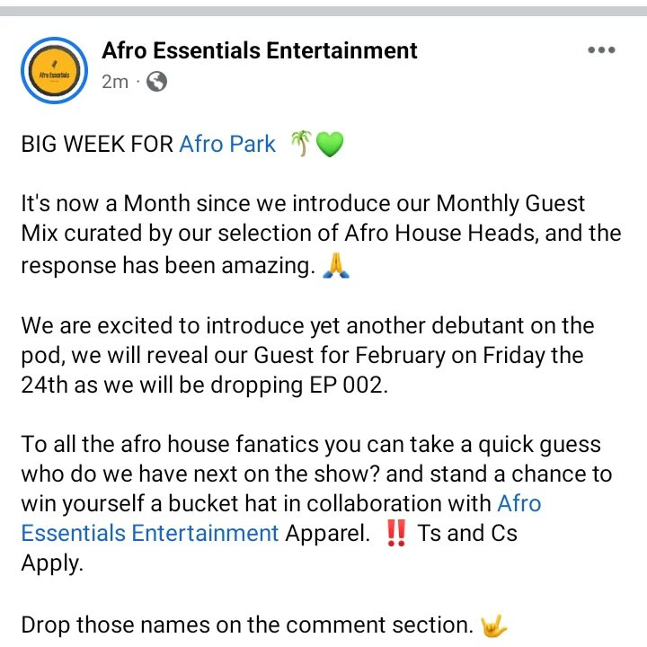 AfroEssentialZA's tweet photo. EP 002 DROPS FRIDAY 24TH 🚨 https://t.co/ziZrF9Kg2e