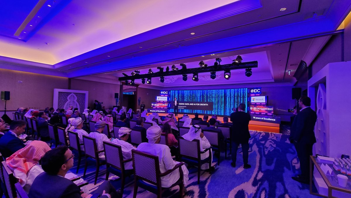 MicrosoftUAE's tweet image. Gain insights and learn more about harnessing data and AI for growth with Naim Yazbeck, General Manager, Microsoft UAE during his session at @IDCMEA. Be sure to join us and to explore the latest innovations to help your organizations thrive.

#MicrosoftUAE #CloudPC #IDCCIOSummit