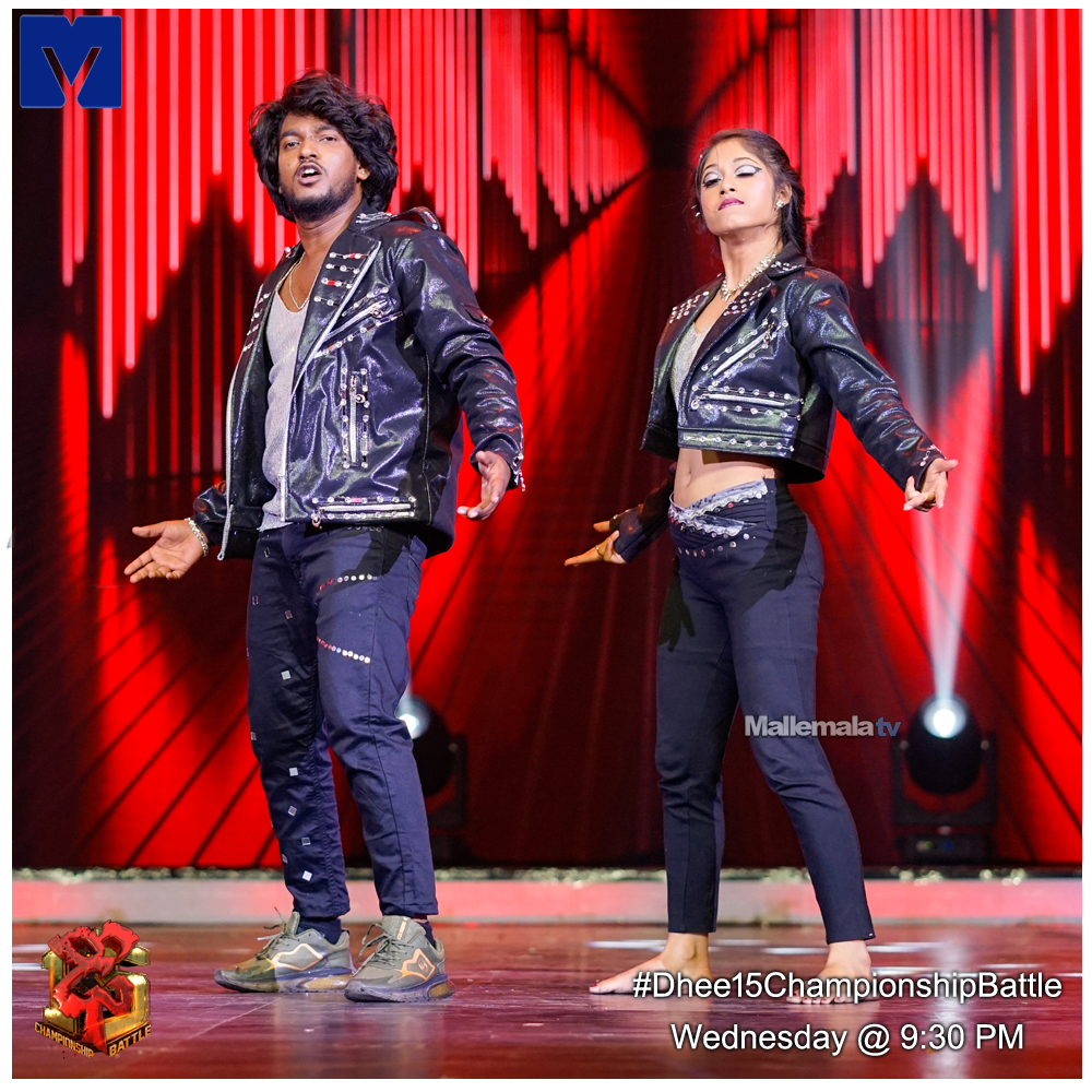 mallemalatv's tweet photo. #ShivaMaster #SushmithaRiya #Dhee15ChampionshipBattle #Dhee15 https://t.co/tY8T4dgSqW