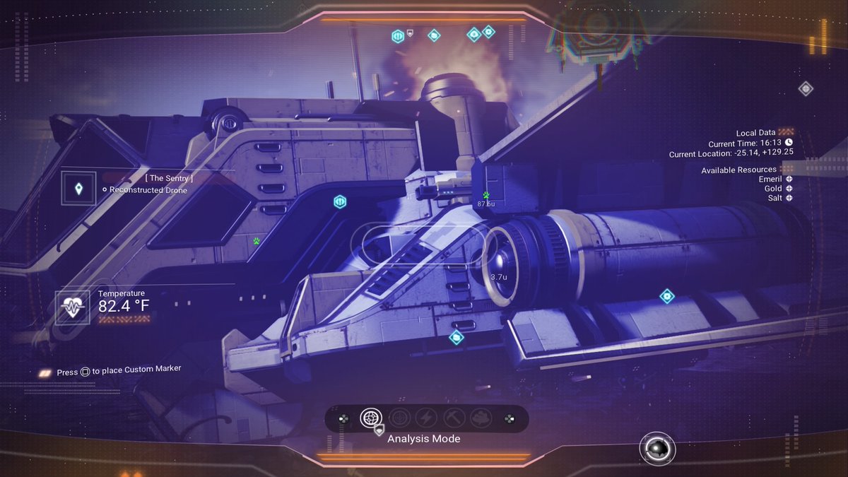 helgrimmr's tweet photo. Crashed shuttle Euclid #NoMansSky https://t.co/jHhlHZkU3q