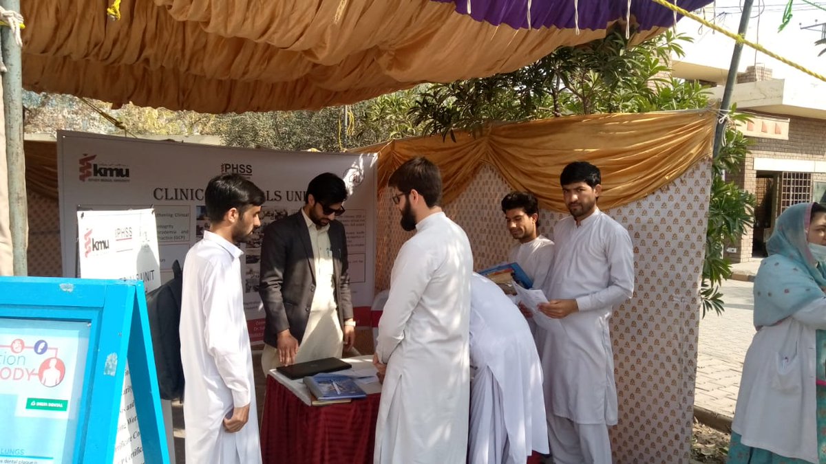 CTU_KMU's tweet photo. Clinical Trials Unit @CTU_KMU, Khyber Medical University, Peshawar @khyber_medical stall at 3rd International Public Health Conference #PHCon23.

#publichealthconference #KMU #Peshawar #Statistics #Epidemiology #DataAnalysis #Randomisation #STATA #R #Trials #Support https://t.co/3wqVKiQMEg