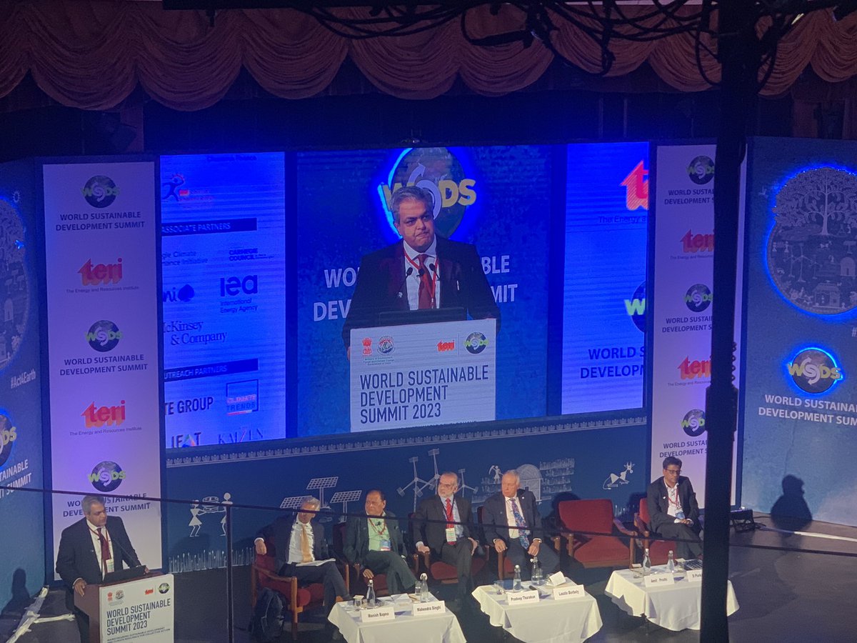 Climate is changing at a much faster pace than expected and the urgency to address it is increasing every day. @cdri_world is supporting countries in building resilient infrastructure to reduce the losses we are already witnessing and will witness. @teriin #wsds2023 #Act4Earth