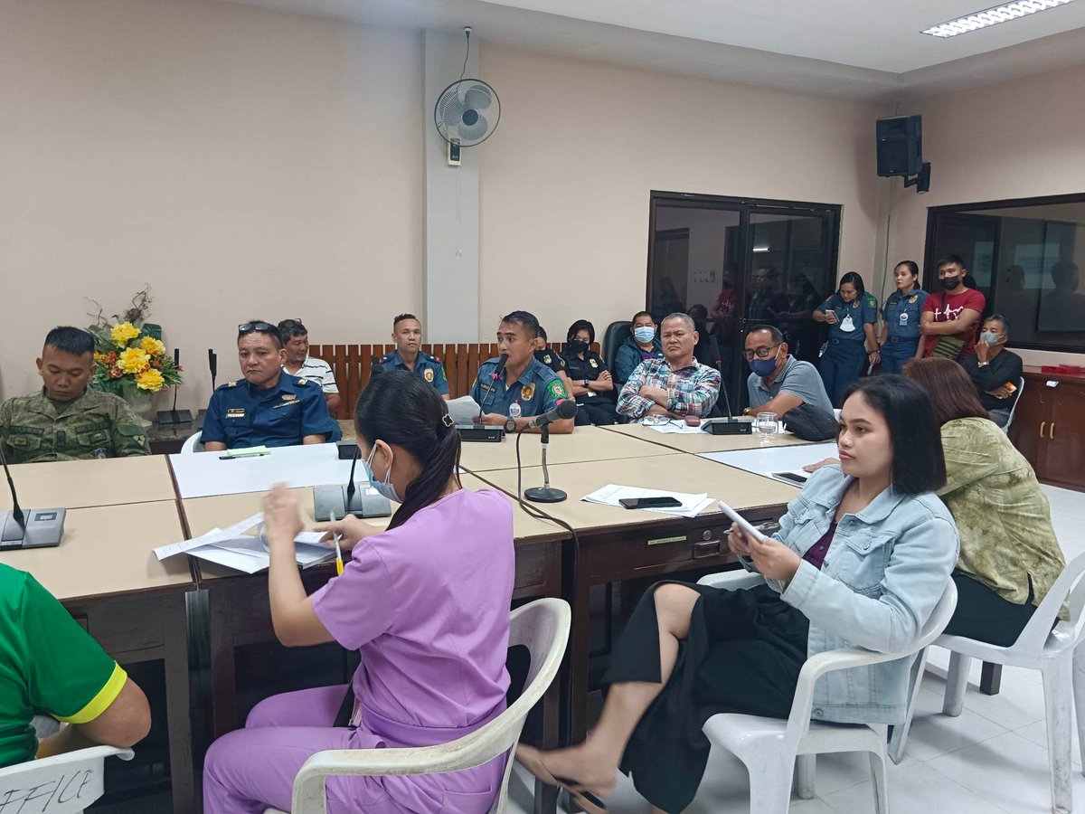 SibulanMPS's tweet photo. Municipal Peace and Order Council (MPOC) and Municipal Anti-Drug Abuse Council (MADAC) Meeting https://t.co/7EQc0HupR0