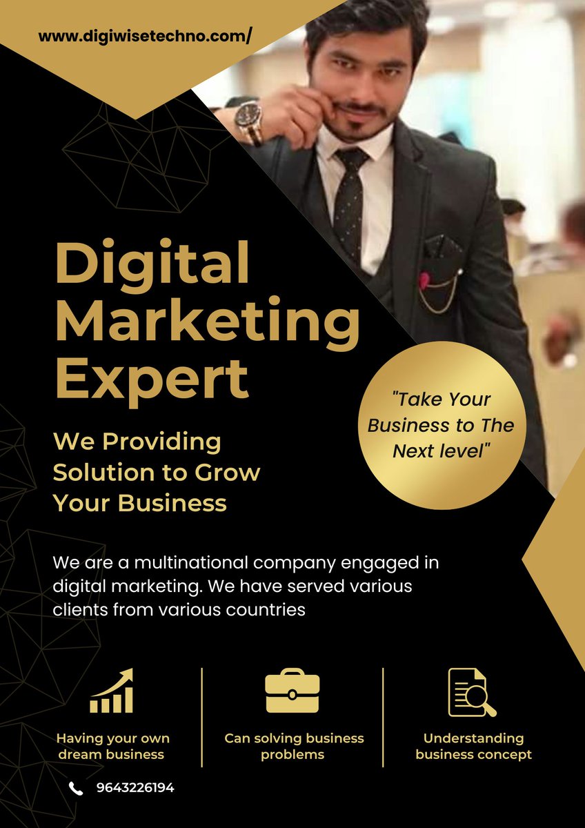 DigiwiseT's tweet photo. @TiwariDigiwise As we navigate the ever-changing #digital landscape it's becoming increasingly clear that digital marketing is the key to success for any business looking to thrive in today's market
#Narayandatttiwari #seo #digiwise https://t.co/xfFqZP9RrY