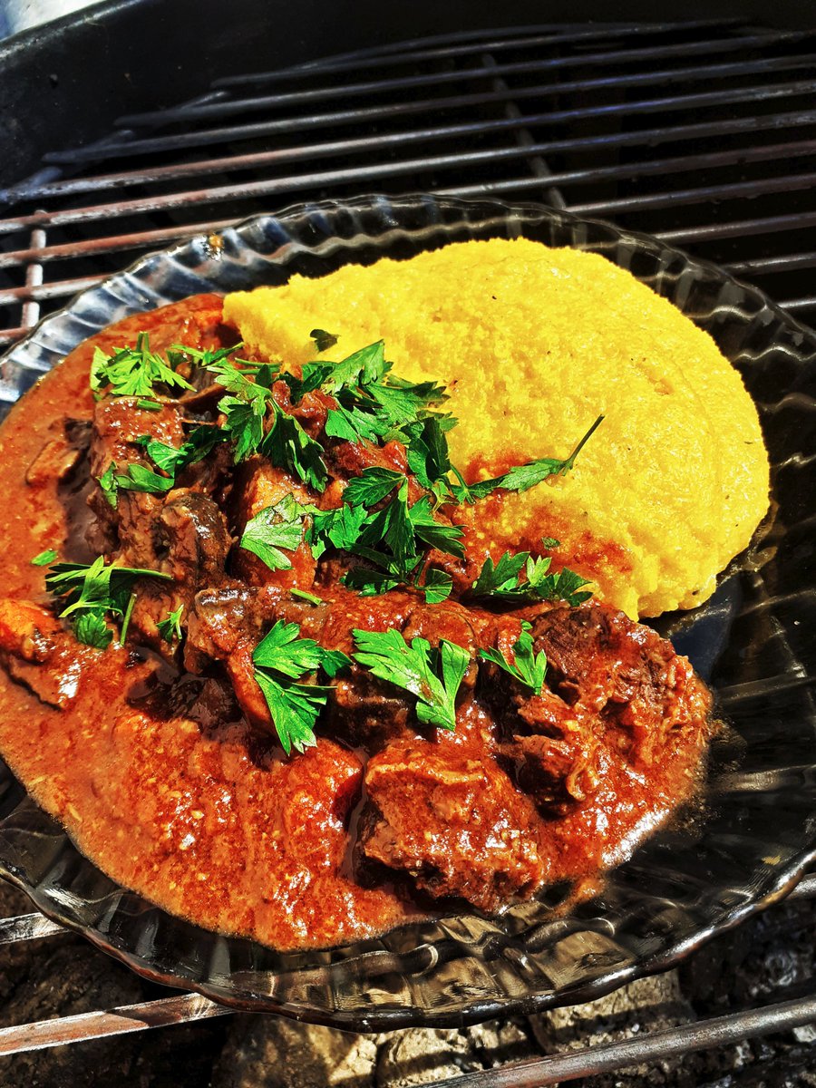 🇮🇹Spezzatino di Manzo 🇮🇹🍽️ the Italian beef stew,
outdoor style.  
#Foodie  #foodlover  #Foodies #cookingwithsumi 
#foodblogger #italianfood #fusionfood