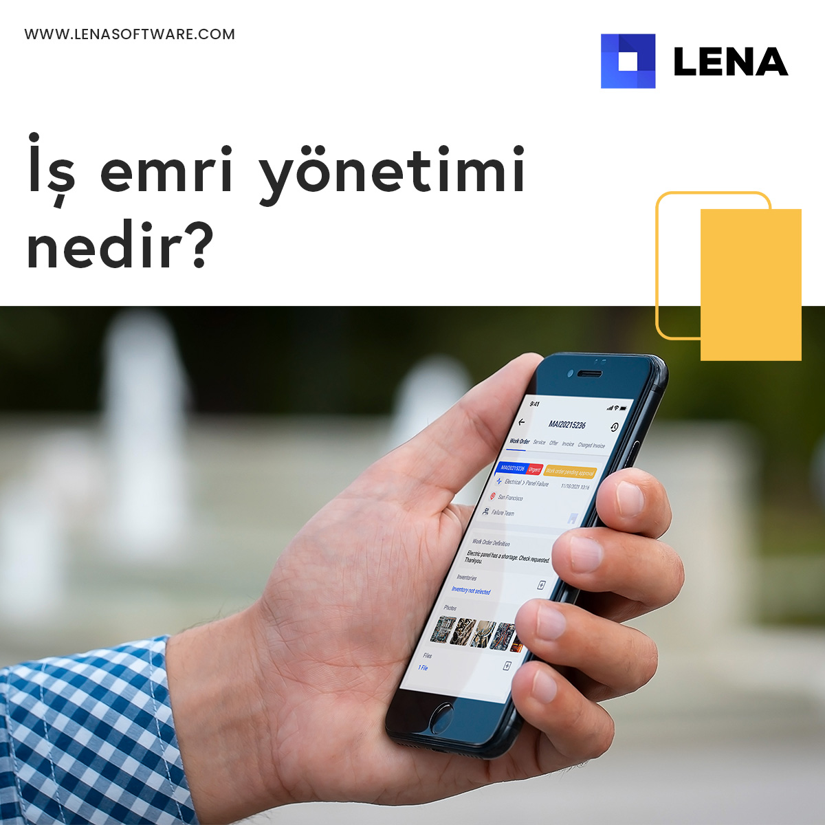 İş talebinin ne anlama geldiğini, ve bir iş talebini gerçekleştirirken takip etmeniz gereken adımları öğrenmek için blogumuza göz atın. 

bit.ly/3bzEHUw