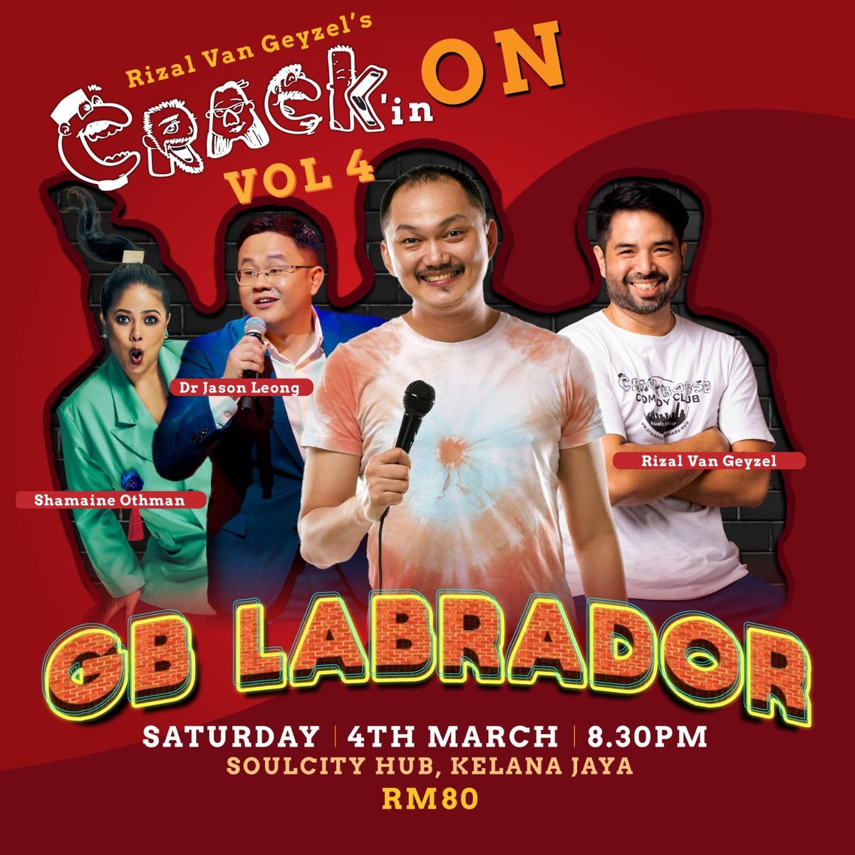 Our next production happening next weekend! 

Link in bio for tickets!

<a href="/shamaineothman/">Shamaine Othman #freepalestine</a> <a href="/DrJasonLeong/">Dr Jason Leong 🇲🇾</a> <a href="/rizalvangeyzel/">Rizal van Geyzel 🇲🇾 🇵🇸🎤</a>