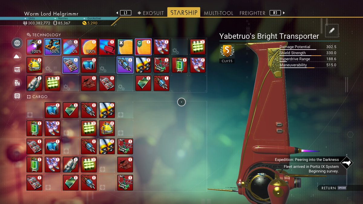 helgrimmr's tweet photo. After the updates this crashed red exotic became a beast! #NoMansSky @NoMansSky @HelloGames https://t.co/Oprzzeux2i