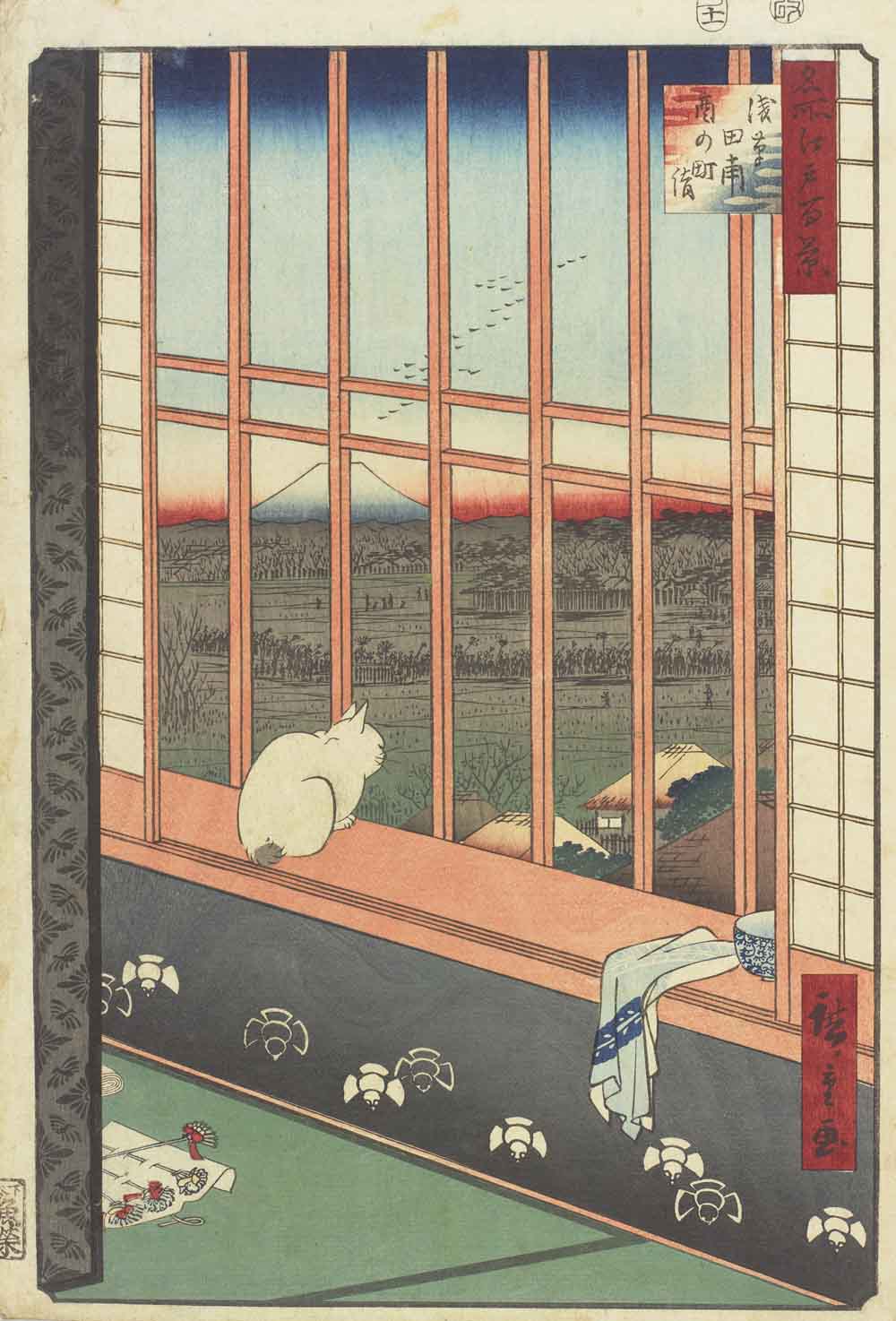 油絵　にゃんこ　足の長い鳥が住む街 油絵 にゃんこ 足の長い鳥が住む街 油絵 にゃんこ様専用 足の長い