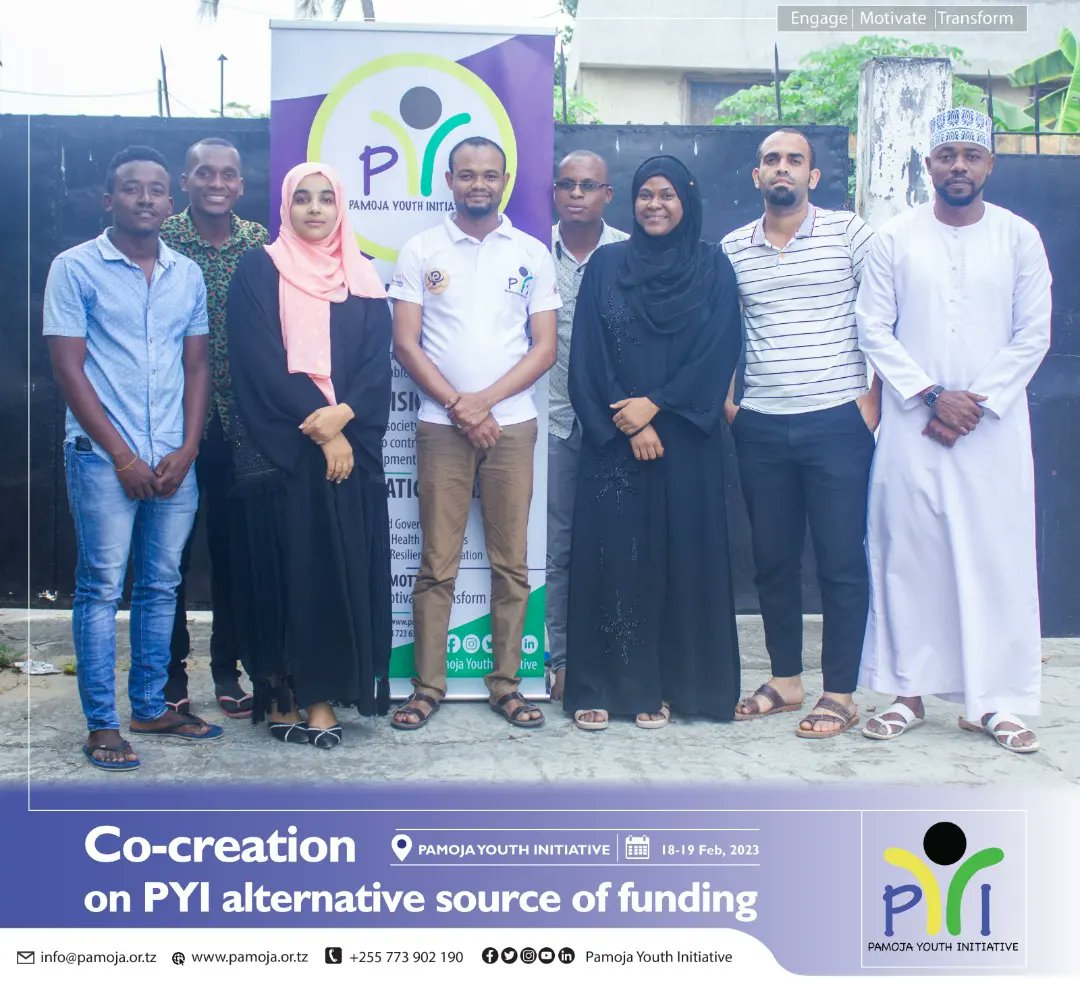 pamoja_youth's tweet photo. Our two-day co-creation workshop was a great success! With the support of the Resiliency Plus program funded by @Internews, we were able to generate innovative ideas for alternative funding for the organization to continue empowering young people in Zanzibar. 

#Sustainability https://t.co/SKQJUxM5Tl