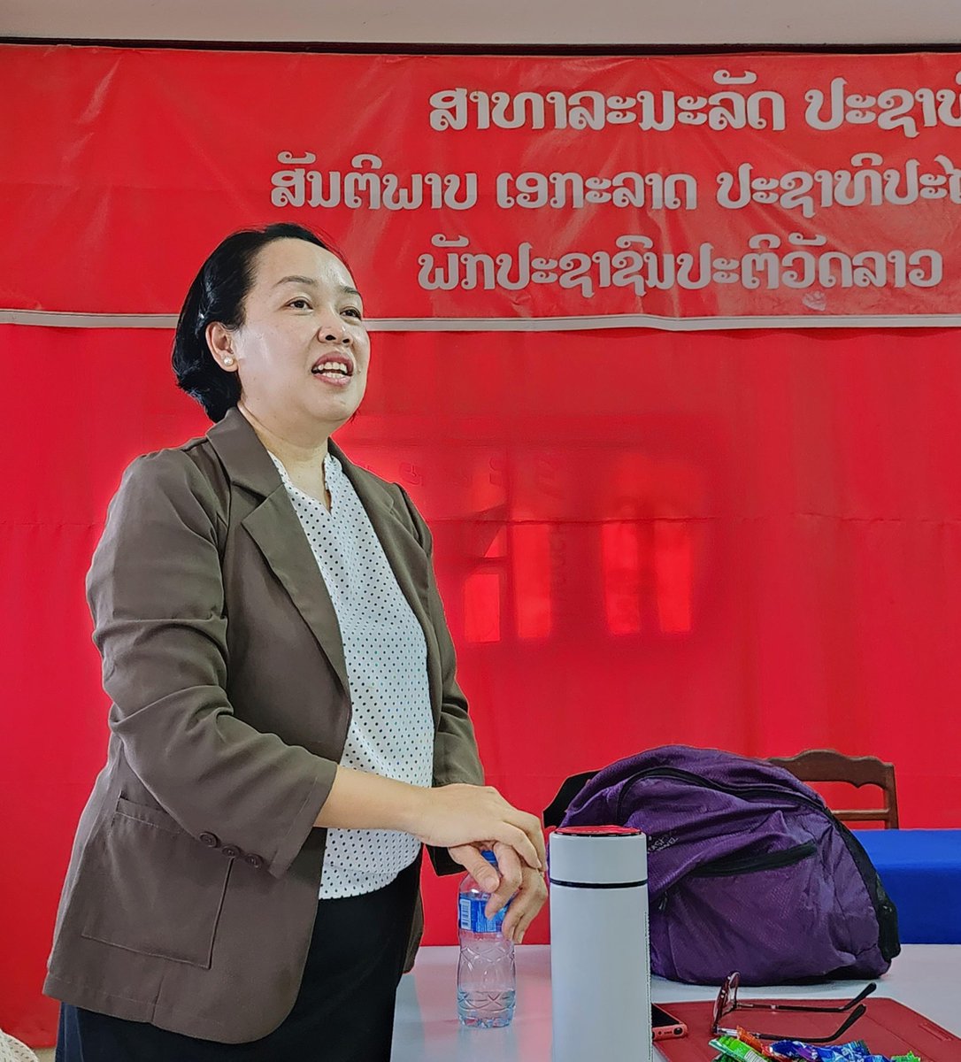 SEI_Asia's tweet photo. As part of @nuolofficial's symposium on water management and climate resilience in the #Mekong river, participants visited Savang village in Laos this week to discuss the 2020-2025 watershed management plan.
#StrategicCollaborativeFund #Collab4Impact https://t.co/NaNObm2iRo