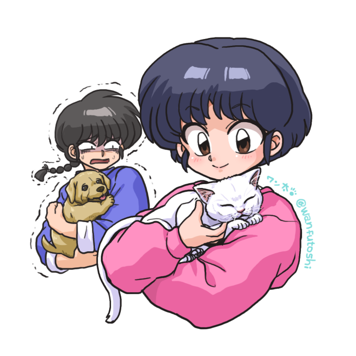 早乙女乱馬 ,天道あかね 「 」|ワン太🐾のイラスト