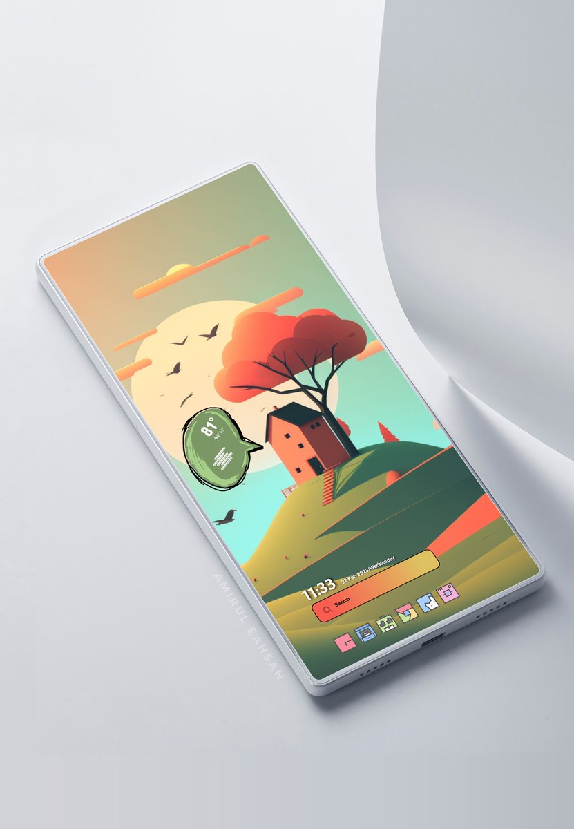 EahsanCh's tweet photo. #NV300
Spring Valley....
×Launcher: @NovaLauncher
×Wallpaper: WallBlitz @wigebox
×Icon: Grontol lcons @awzedesign
×Widgets:
- Comic KWGT @AceSetup
- MIUI 13 KWGT @DroidDecor
×Template: @andro_idfans
@AndroidAuth
#aahomescreens
#WithNova
@WallersGallery
#Android
#wallpaper
#Spring https://t.co/n5ndAY7W7n