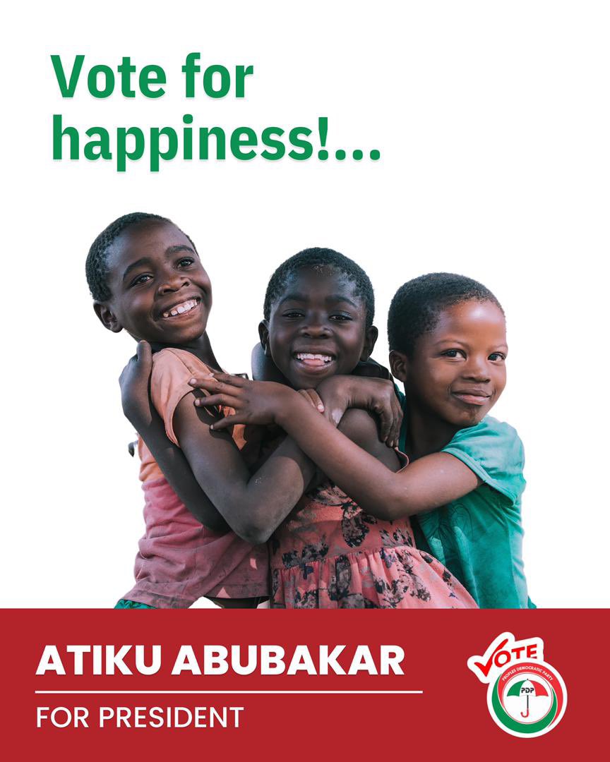 HRH_Ujuaku's tweet image. This is how happy Nigerians shall be  when Atiku Abubakar becomes 🇳🇬President #SafeChoice