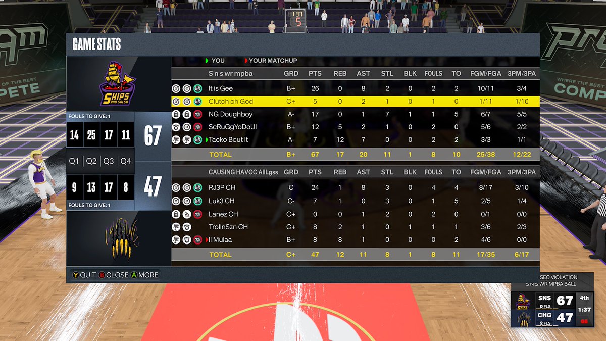 Ships and salsa with the reverse 🧹 🧹 over the randoms and @_RJ3P in 3rd round of <a href="/DUNKLeague2K/">DUNK League</a> 

♟️- @vGuerrieri_ 
🎯 - <a href="/ClutchohGod/">Clutch</a> 
🔒 - <a href="/NG_Doughboy/">Chandler Kinsey</a> 
🦄 - <a href="/Scruggy2412/">Kevin O</a> 
🐴- <a href="/tackoboutit1/">Tacko Bout It</a>