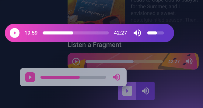 elemaxspot's tweet image. Crocoblock JetElements&apos; Audio Player widget allows embedding audio tracks into pages in an easy way and provides a huge set of style settings.

#crocoblock #elementor #jetplugins #WordPress 

Use JetElements  with Elementor on your WordPress website today: crocoblock.com/?ref=2602