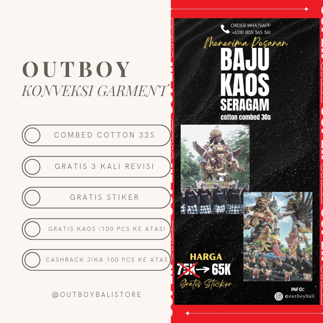 OUTBOY STREETWEAR tweet media