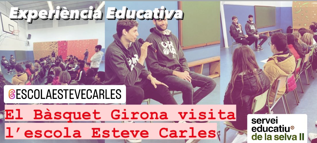 se_selva2's tweet image. “El Bàsquet Girona visita l’escola Esteve Carles” - experiència educativa de l’ESC Esteve Carles #lloretdemar penjada al NODES del Servei Educatiu de la Selva II.

🔗 serveiseducatius.xtec.cat/selva2/recurso…

#mindsetprogram #llengua #edfisica @basquetgirona