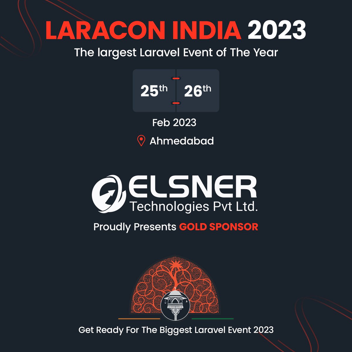 Elsnertech's tweet image. As passionate supporters of the Laravel framework, we are thrilled to be attending LARACON'23 as gold sponsors.
We're proud to be part of an event that celebrates innovation, collaboration, and growth!
#Laracon2023 #Laravel #LaravelDevelopers #GoldSponsor #ElsnerTechnologies
