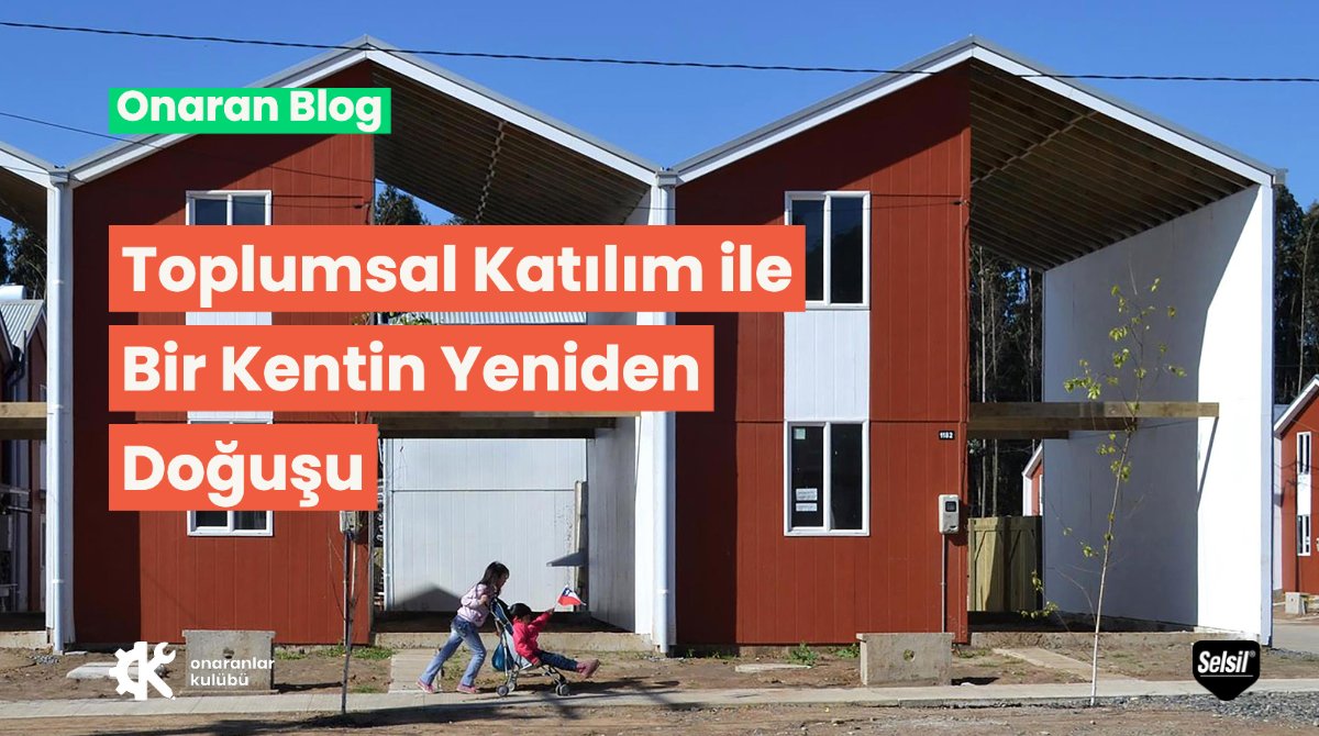 onaranlarkulubu's tweet photo. Mimar Alejandro Aravena’nın toplumsal katılımı merkeze aldığı bir kentin yeniden doğuş hikayesi esasında hem doğanın hem de birlikte yaşayan insanların dinamiklerine göre hareket etmenin önemini gözler önüne seriyor. 🏠 #OnaranBlog
https://t.co/pKiyUc82N7 https://t.co/sHSk0mtWIE