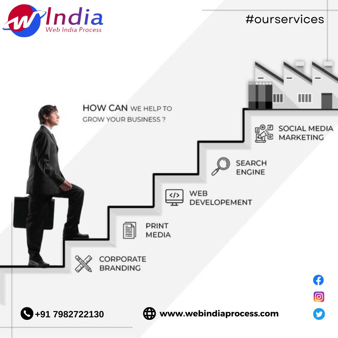 webindiapro's tweet photo. How Can We Help To Grow Your Business?💯
Company Name: Web India Process
Call/Whatsapp: +91 79827 22130
Visit Us: https://t.co/f1a3AlJUBi
#branding #growth #webindiaprocess #webdevelopement #serchengine #socialmediamarketing #digitalarham #printmedia #ourservices https://t.co/wvRgGSxImX