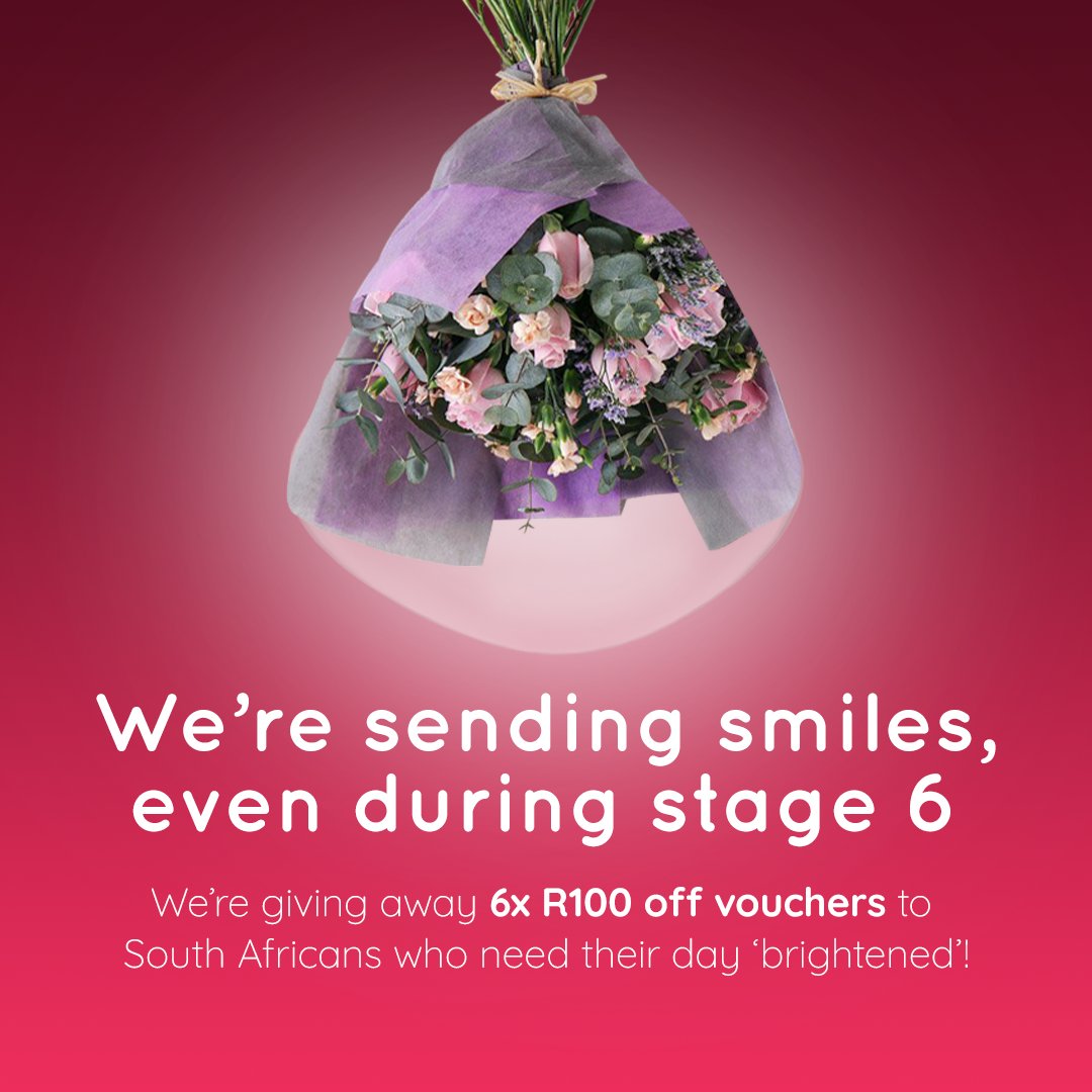 Looks like we can't escape stage 6 or 'Eish'-kom's loadshedding. Every time #Stage6  hits, we'll brighten up your day with incredible giveaways, free add-ons &amp; more! 

Want to make someone smile? Tell us who you want to spoil and why, and we could send you 1 of 6x R100 vouchers!