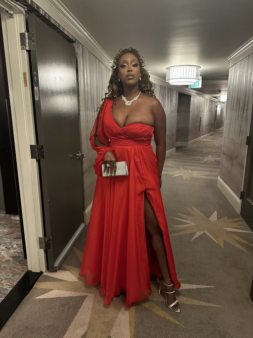 That one titty was precariously perched the entire night, and I&rsquo;m sure someone was waiting for her to<a href="/tag/dgaawards"class="tags"><span>#dgaawards</span></a>