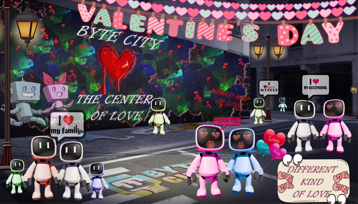 Katelyn317's tweet photo. There are different kind of love, like your love to your FAMILY, GIRL FRIEND, FRIENDS, and even your SELF. I hope you guys will like my entry in Valentines design in byte city 
@playBYTECITY
#LoveAtFirstBYTE
#HappyValentinesDay https://t.co/H2KUlvfs5Q