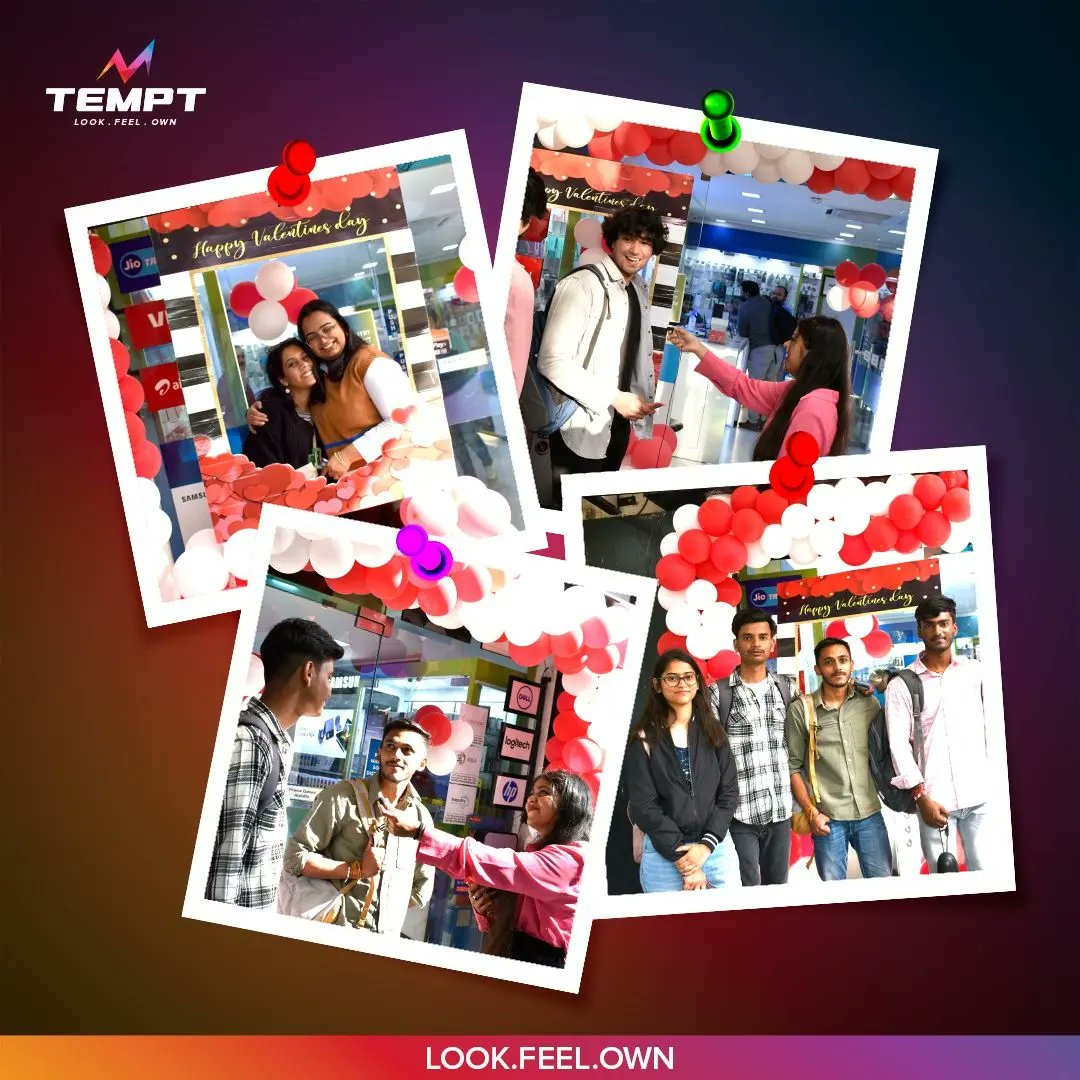 IndiaTempt's tweet photo. This Valentine's day, we filled the lives and hearts of a few TEMPTers with love and joy!

#ValentinesDay #ValentinesDay2023 #Activity #Tempt #Outdoor #Community #Tempter #LookFeelOwn #TheNewYou #Crowd #connaughtplace #Delhi #NCR https://t.co/NM0zOT6xlv